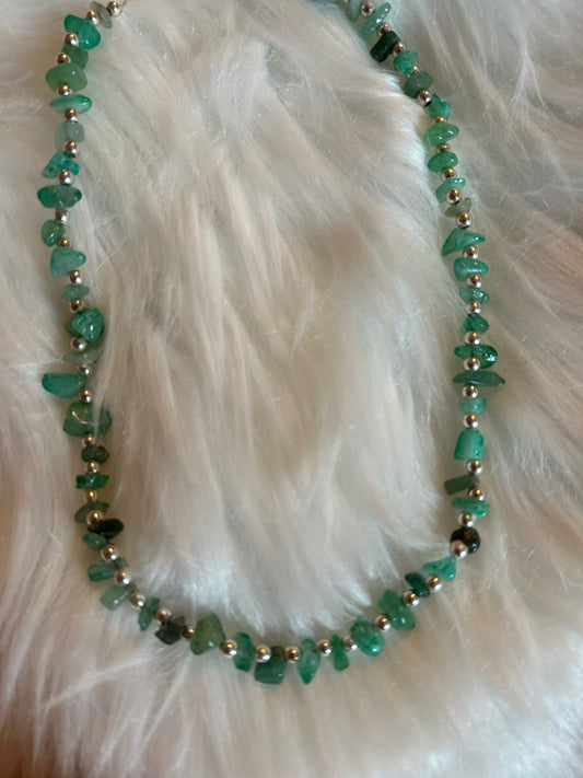 Green Gemstone necklaces